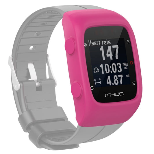 Smart Watch Silicone Protective Case for POLAR M430(Rose Red) -  by buy2fix | Online Shopping UK | buy2fix