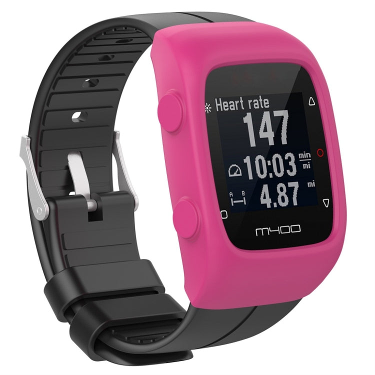 Smart Watch Silicone Protective Case for POLAR M430(Rose Red) -  by buy2fix | Online Shopping UK | buy2fix