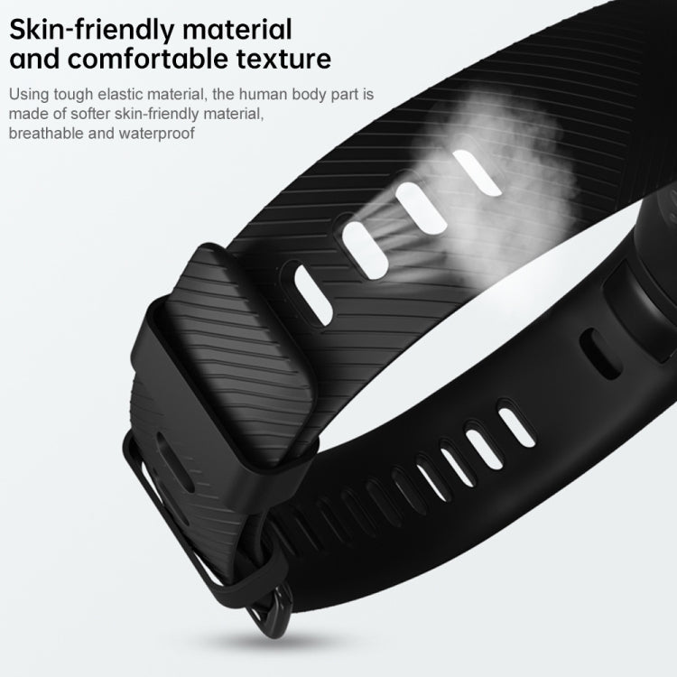 Smart Watch Silicone Watch Band for Huawei Honor Band 4 / Band 5(Pink) by buy2fix