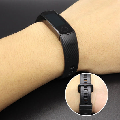 Smart Watch Silicone Watch Band for Huawei Honor Band 4 / Band 5(Pink) by buy2fix