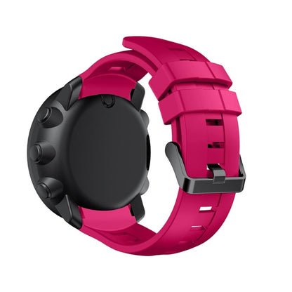 Smart Watch Silicone Watch Band for Suunto Ambit3 Vertical(Rose Red) -  by buy2fix | Online Shopping UK | buy2fix
