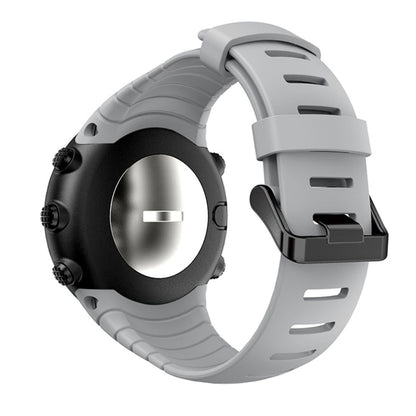 Smart Watch Silicone Watch Band for Suunto Core(Grey) -  by buy2fix | Online Shopping UK | buy2fix