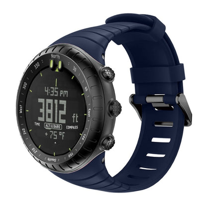 Smart Watch Silicone Watch Band for Suunto Core(Blue) -  by buy2fix | Online Shopping UK | buy2fix