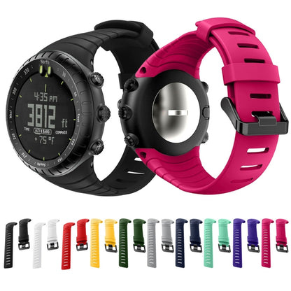 Smart Watch Silicone Watch Band for Suunto Core(Purple) -  by buy2fix | Online Shopping UK | buy2fix