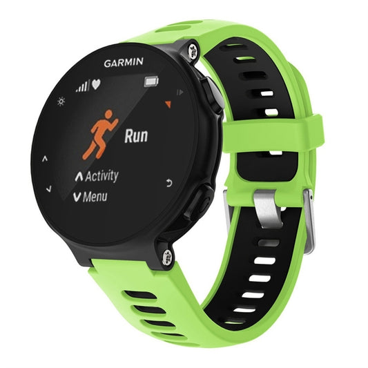 Smart Watch Silicone Watch Band for Garmin Forerunner 735XT(Green) - Watch Bands by buy2fix | Online Shopping UK | buy2fix