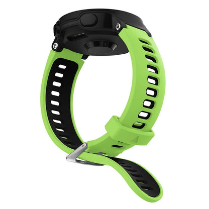 Smart Watch Silicone Watch Band for Garmin Forerunner 735XT(Green) - Watch Bands by buy2fix | Online Shopping UK | buy2fix