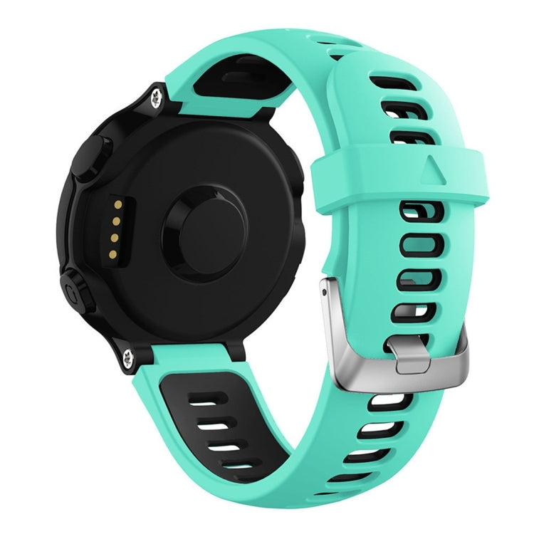 Smart Watch Silicone Watch Band for Garmin Forerunner 735XT(Mint Green) - Watch Bands by buy2fix | Online Shopping UK | buy2fix