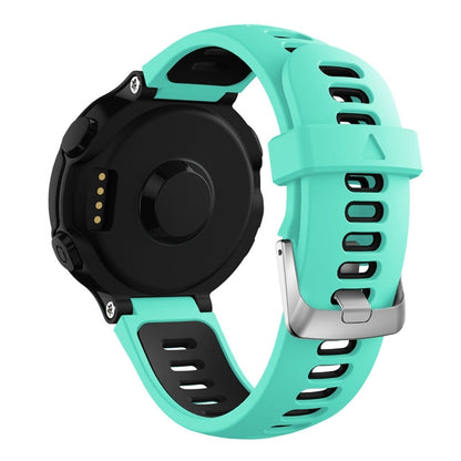 Smart Watch Silicone Watch Band for Garmin Forerunner 735XT(Mint Green) - Watch Bands by buy2fix | Online Shopping UK | buy2fix