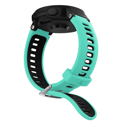 Smart Watch Silicone Watch Band for Garmin Forerunner 735XT(Mint Green) - Watch Bands by buy2fix | Online Shopping UK | buy2fix