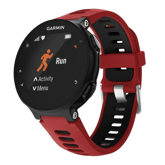 Smart Watch Silicone Watch Band for Garmin Forerunner 735XT(Red) - Watch Bands by buy2fix | Online Shopping UK | buy2fix