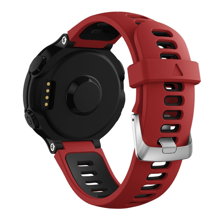 Smart Watch Silicone Watch Band for Garmin Forerunner 735XT(Red) - Watch Bands by buy2fix | Online Shopping UK | buy2fix