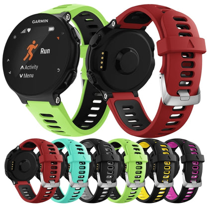 Smart Watch Silicone Watch Band for Garmin Forerunner 735XT(Mint Green) - Watch Bands by buy2fix | Online Shopping UK | buy2fix