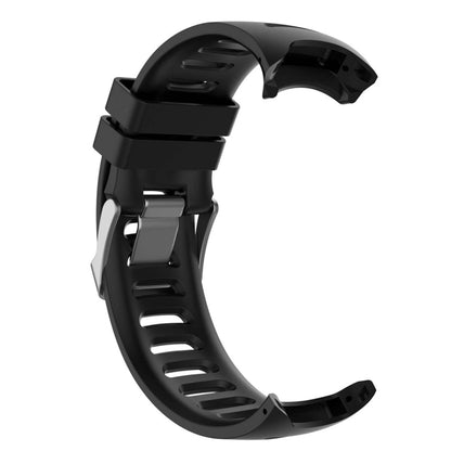 Smart Watch Silicone Watch Band for Garmin Forerunner 610(Black) - Watch Bands by buy2fix | Online Shopping UK | buy2fix