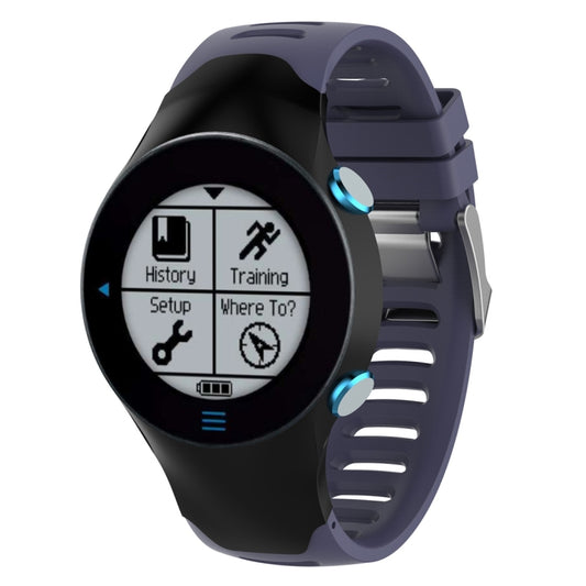 Smart Watch Silicone Watch Band for Garmin Forerunner 610(Purple) - Watch Bands by buy2fix | Online Shopping UK | buy2fix