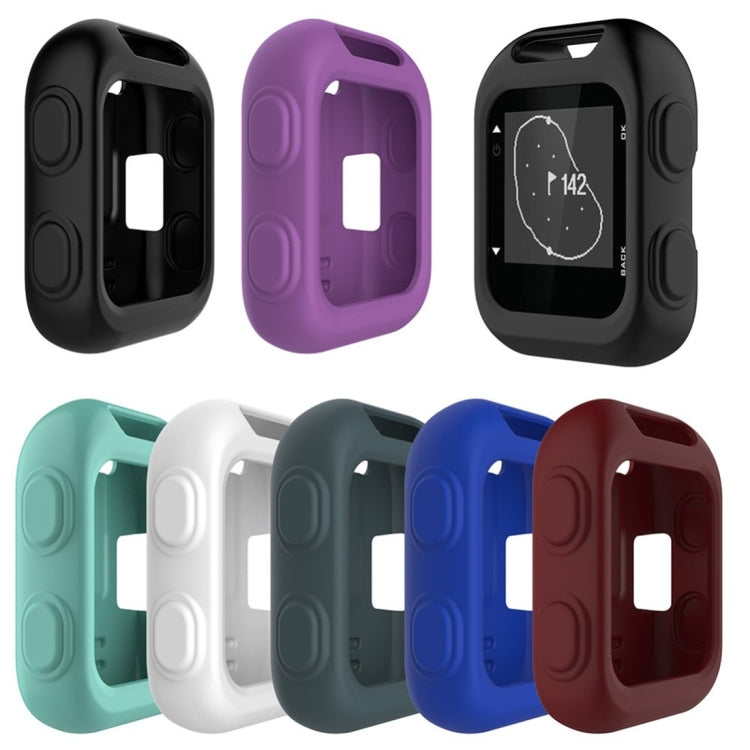 Silicone Protective Case for Garmin Approach G10 Golf(Purple) - Watch Cases by buy2fix | Online Shopping UK | buy2fix