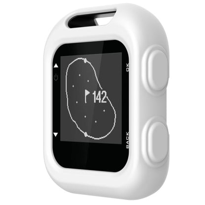 Silicone Protective Case for Garmin Approach G10 Golf(White) - Watch Cases by buy2fix | Online Shopping UK | buy2fix