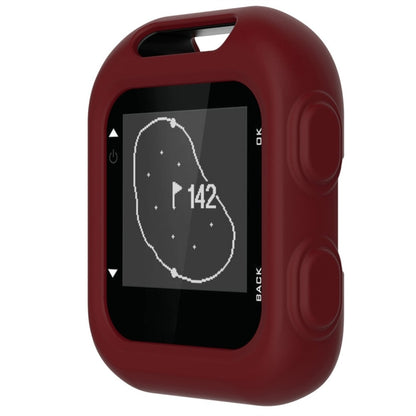 Silicone Protective Case for Garmin Approach G10 Golf(Wine Red) - Watch Cases by buy2fix | Online Shopping UK | buy2fix