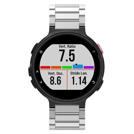 Universal Smart Watch Three Steel Strips Watch Band for Garmin Forerunner 220 / 230 / 235 / 630 / 620 / 735(Silver) - Watch Bands by buy2fix | Online Shopping UK | buy2fix