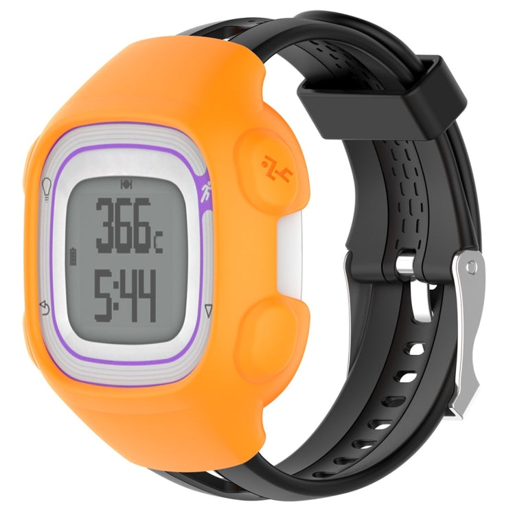 Smart Watch Silicone Protective Case for Garmin Forerunner 10 / 15(Orange) - Watch Cases by buy2fix | Online Shopping UK | buy2fix