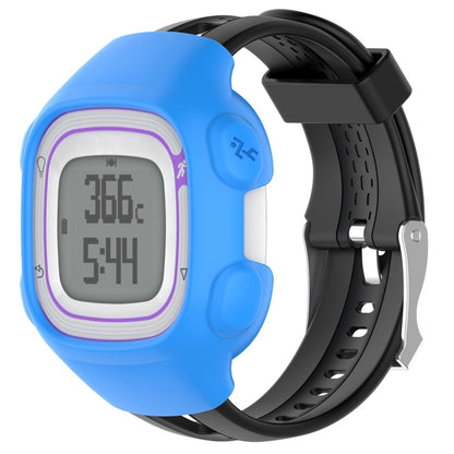 Smart Watch Silicone Protective Case for Garmin Forerunner 10 / 15(Blue) - Watch Cases by buy2fix | Online Shopping UK | buy2fix