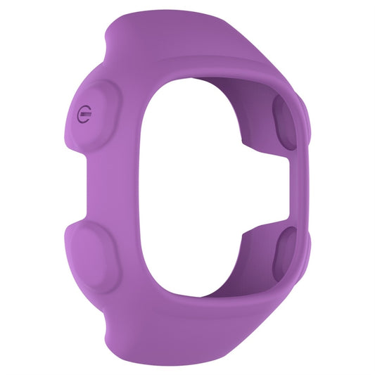 Smart Watch Silicone Protective Case for Garmin Forerunner 10 / 15(Purple) - Watch Cases by buy2fix | Online Shopping UK | buy2fix