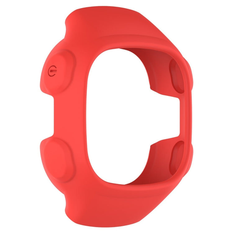 Smart Watch Silicone Protective Case for Garmin Forerunner 10 / 15(Red) - Watch Cases by buy2fix | Online Shopping UK | buy2fix