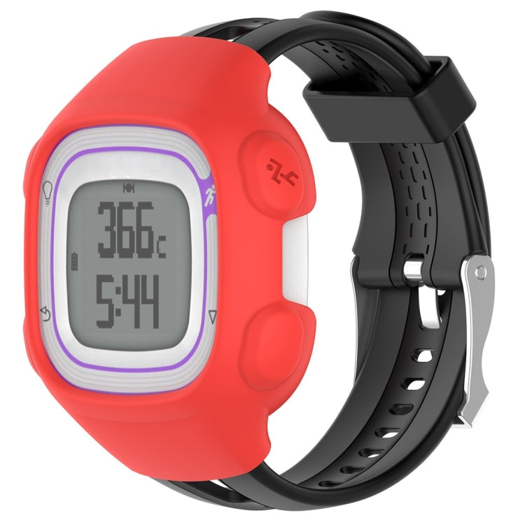 Smart Watch Silicone Protective Case for Garmin Forerunner 10 / 15(Red) - Watch Cases by buy2fix | Online Shopping UK | buy2fix