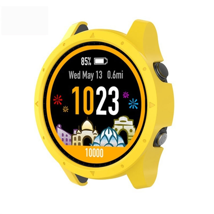 Smart Watch PC Protective Case for Garmin Forerunner 935(Yellow) - Watch Cases by buy2fix | Online Shopping UK | buy2fix