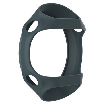 Smart Watch Silicone Protective Case for Garmin Forerunner 610(Cyan) - Screen Protector by ENKAY | Online Shopping UK | buy2fix