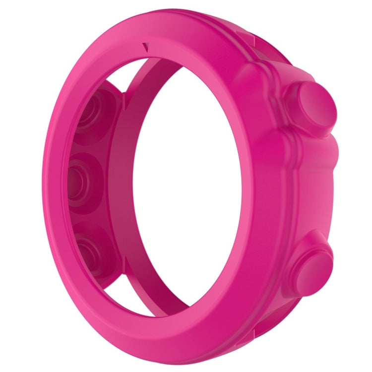 Smart Watch Silicone Protective Case for Garmin Fenix 3(Rose Red) - Watch Cases by buy2fix | Online Shopping UK | buy2fix