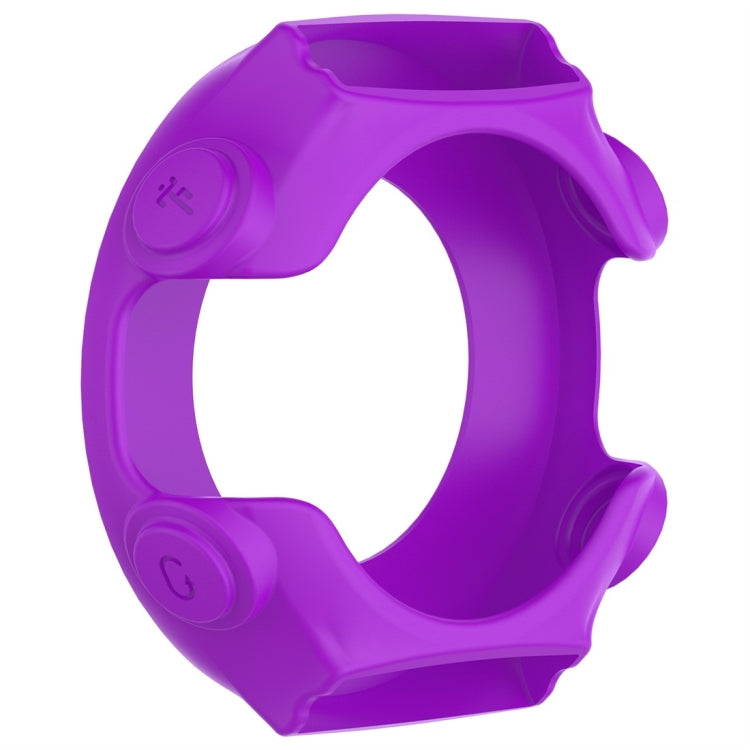 Smart Watch Silicone Protective Case for Garmin Forerunner 620(Purple) - Screen Protector by ENKAY | Online Shopping UK | buy2fix