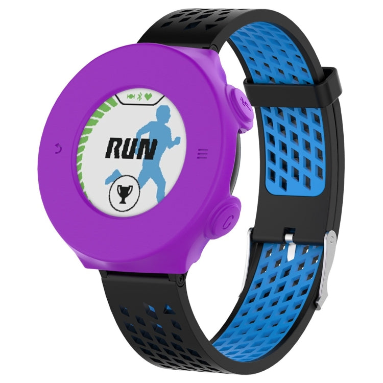 Smart Watch Silicone Protective Case for Garmin Forerunner 620(Purple) - Screen Protector by ENKAY | Online Shopping UK | buy2fix
