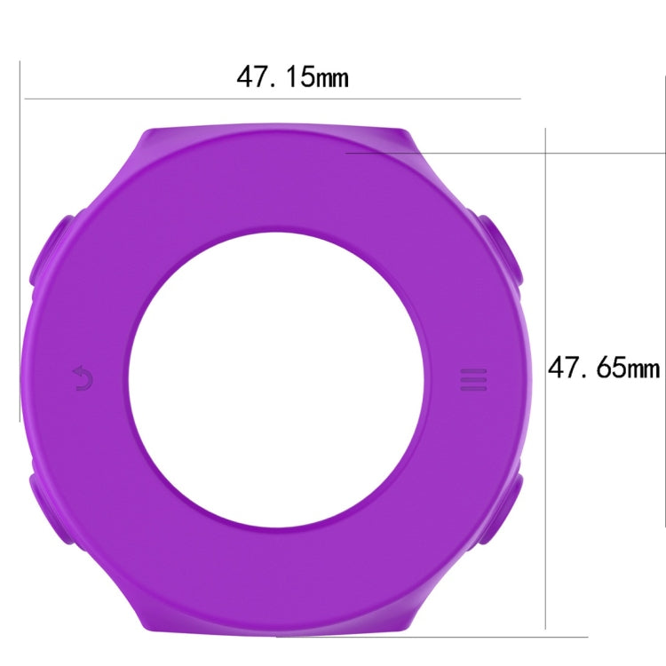 Smart Watch Silicone Protective Case for Garmin Forerunner 620(Purple) - Screen Protector by ENKAY | Online Shopping UK | buy2fix