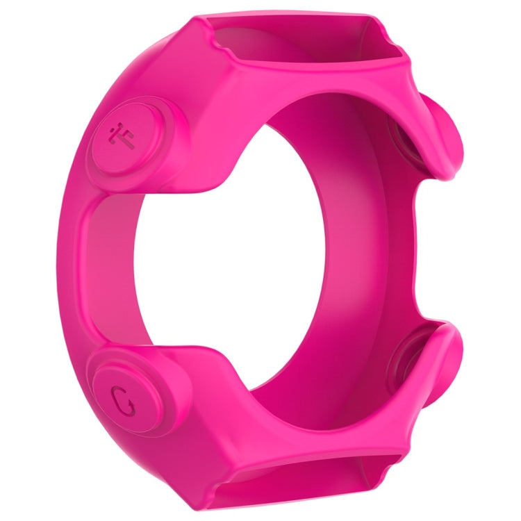 Smart Watch Silicone Protective Case for Garmin Forerunner 620(Rose Red) - Screen Protector by ENKAY | Online Shopping UK | buy2fix
