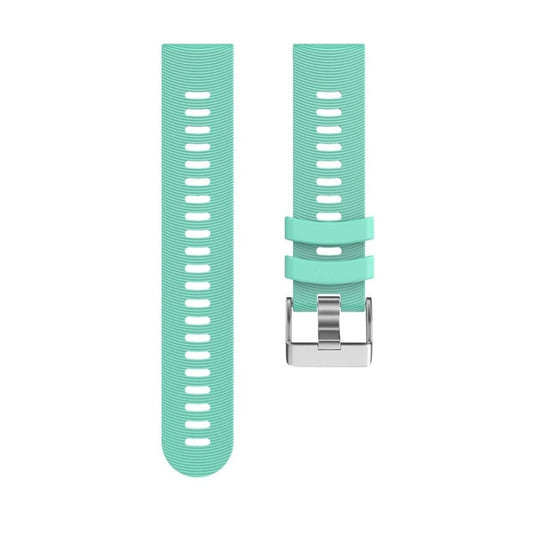 Smart Watch Silicone Watch Band for Garmin Forerunner 245(Mint Green) - Watch Bands by buy2fix | Online Shopping UK | buy2fix