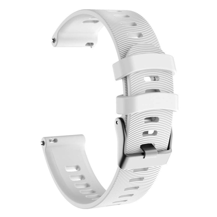 Smart Watch Silicone Watch Band for Garmin Forerunner 245(White) - Watch Bands by buy2fix | Online Shopping UK | buy2fix