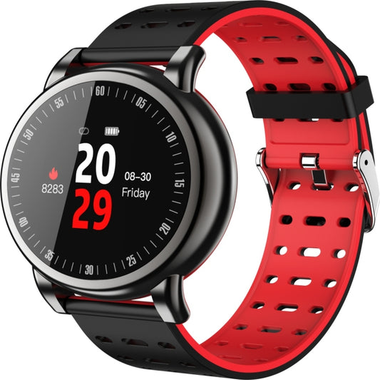 B8+ 1.08 inch IPS Color Screen IP67 Waterproof Smart Watch,Support Message Reminder / Heart Rate Monitor / Blood Oxygen Monitoring / Blood Pressure Monitoring/ Sleeping Monitoring (Red) by buy2fix