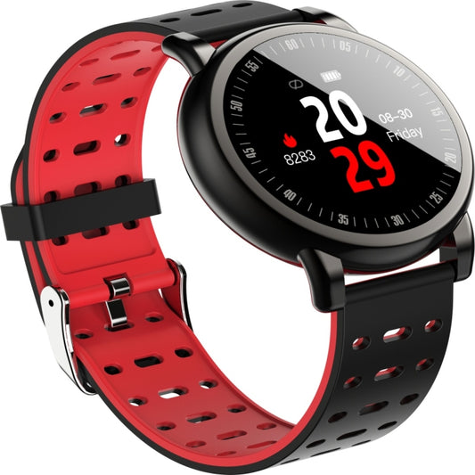 B8+ 1.08 inch IPS Color Screen IP67 Waterproof Smart Watch,Support Message Reminder / Heart Rate Monitor / Blood Oxygen Monitoring / Blood Pressure Monitoring/ Sleeping Monitoring (Red) by buy2fix