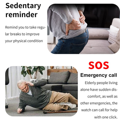 ET210 1.91 inch IPS Screen IP67 Waterproof Silicone Band Smart Watch, Support Body Temperature Monitoring / ECG (Red) by buy2fix