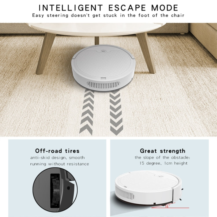 BOWAI OB8S Household Intelligent Path Charging Sweeping Robot (White) - Robot Vacuum Cleaner by buy2fix | Online Shopping UK | buy2fix