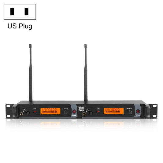 XTUGA IEM1200 Wireless Transmitter Stage Singer Ear Monitor System(US Plug) - Microphone by XTUGA | Online Shopping UK | buy2fix