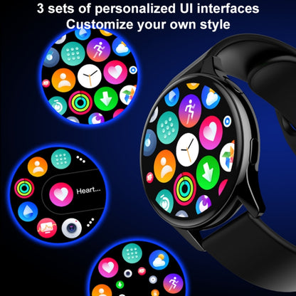 Lokmat T2 Pro 1.28 inch IPS Touch Screen Waterproof Smart Watch, Support Heart Rate / Blood Pressure Monitor (Silver Grey) by buy2fix