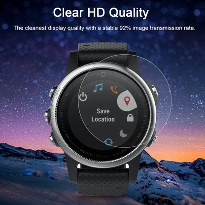2 PCS ENKAY Hat-Prince for Garmin Fenix 5S Smart Watch 0.2mm 9H Surface Hardness 2.15D Explosion-proof Tempered Glass Screen Film - Screen Protector by ENKAY | Online Shopping UK | buy2fix