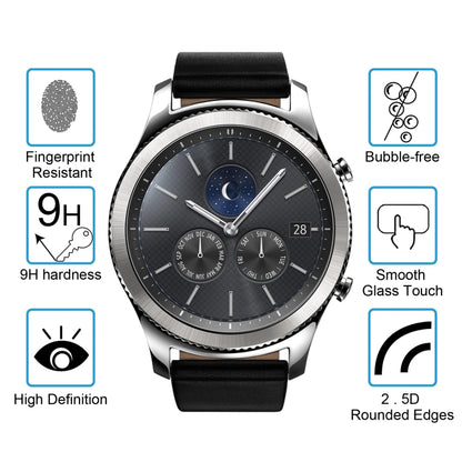2 PCS ENKAY Hat-Prince for Samsung Gear S3  Smart Watch 0.2mm 9H Surface Hardness 2.15D Explosion-proof Tempered Glass Screen Film - Screen Protector by ENKAY | Online Shopping UK | buy2fix