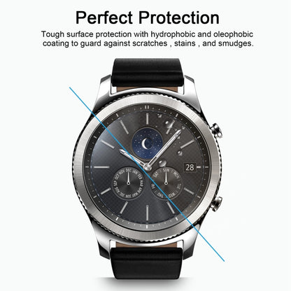 2 PCS ENKAY Hat-Prince for Samsung Gear S3  Smart Watch 0.2mm 9H Surface Hardness 2.15D Explosion-proof Tempered Glass Screen Film - Screen Protector by ENKAY | Online Shopping UK | buy2fix