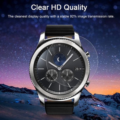 2 PCS ENKAY Hat-Prince for Samsung Gear S3  Smart Watch 0.2mm 9H Surface Hardness 2.15D Explosion-proof Tempered Glass Screen Film - Screen Protector by ENKAY | Online Shopping UK | buy2fix