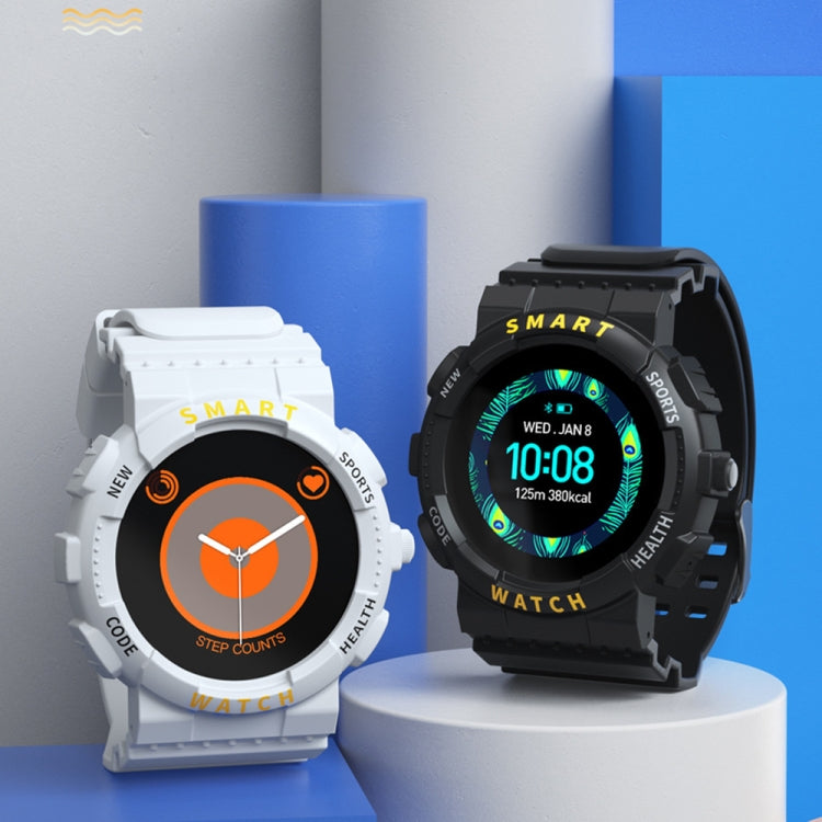 Z19 1.54 inch Color Roud Screen Sport Smart Watch, Support Pedometer Heart Rate Sleep Monitoring(White) by buy2fix
