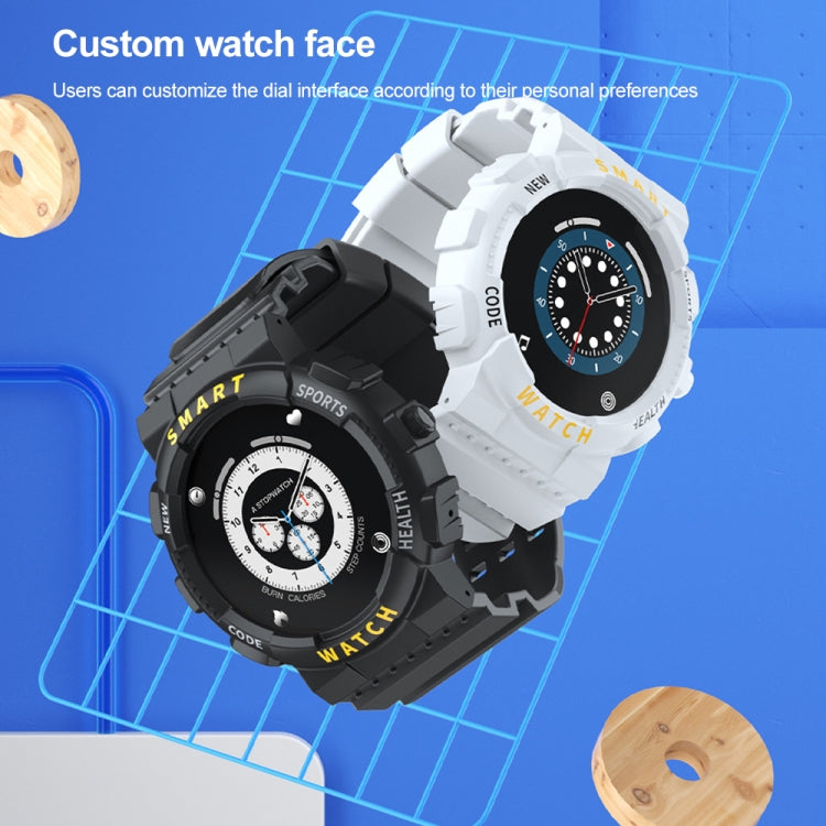 Z19 1.54 inch Color Roud Screen Sport Smart Watch, Support Pedometer Heart Rate Sleep Monitoring(White) by buy2fix