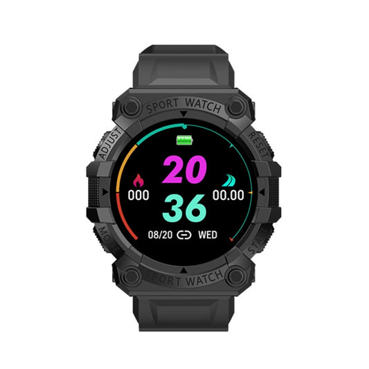 FD68S 1.44 inch Color Roud Screen Sport Smart Watch, Support Heart Rate / Multi-Sports Mode(Black) by buy2fix