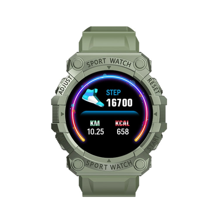 FD68S 1.44 inch Color Roud Screen Sport Smart Watch, Support Heart Rate / Multi-Sports Mode(Green) by buy2fix